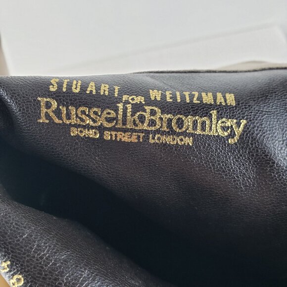 Stuart Weitzman Russell Bromley 5050 Over the Knee Boots Beige Brown Womens 6.5 - Picture 9 of 10